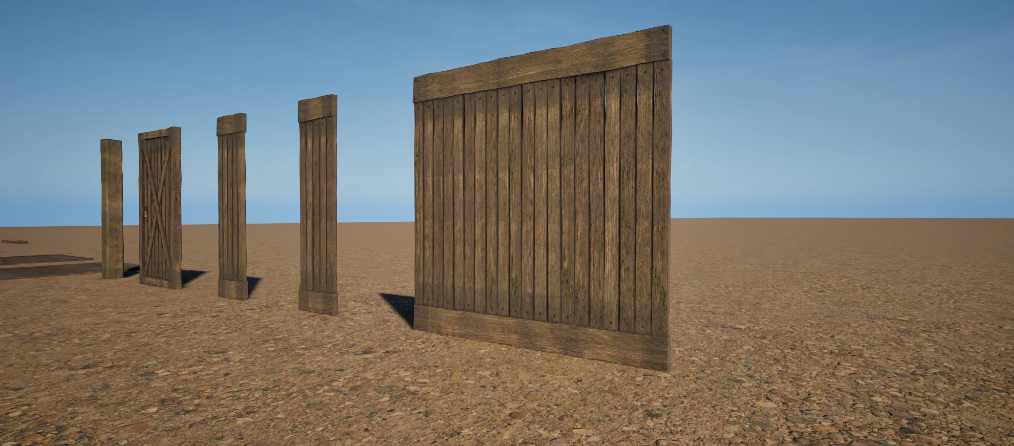 Modular cabin base material state
