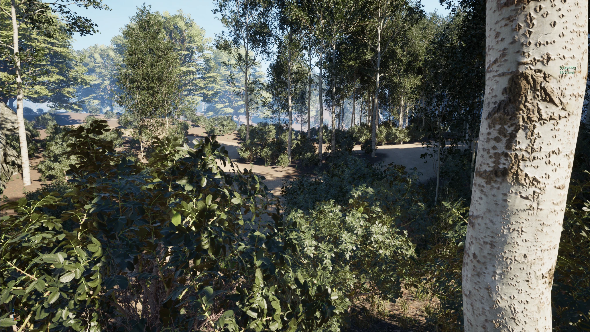Tree Stand Simulator environment overview screenshot 2