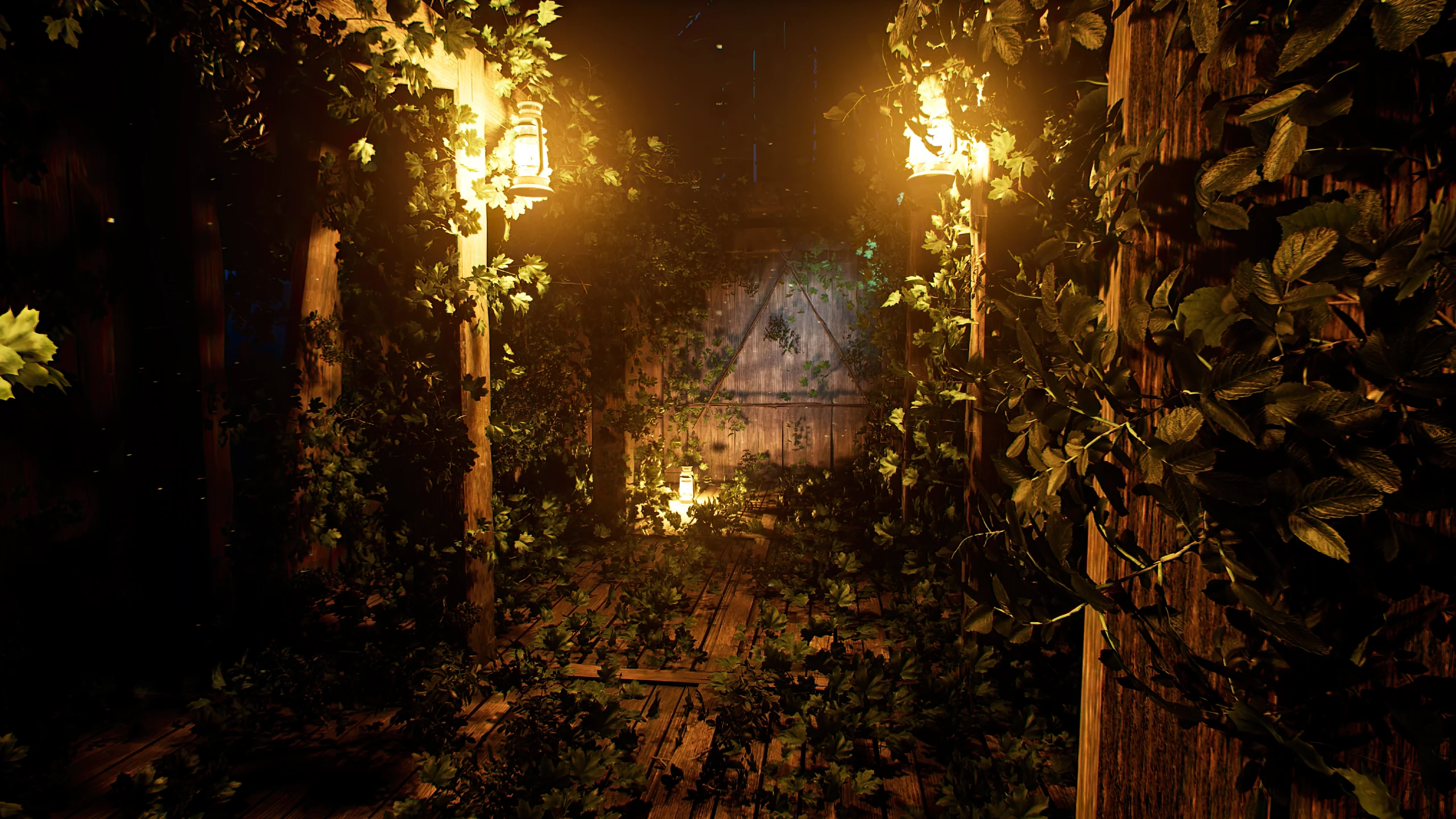 Dense forest environment in Tree Stand Simulator