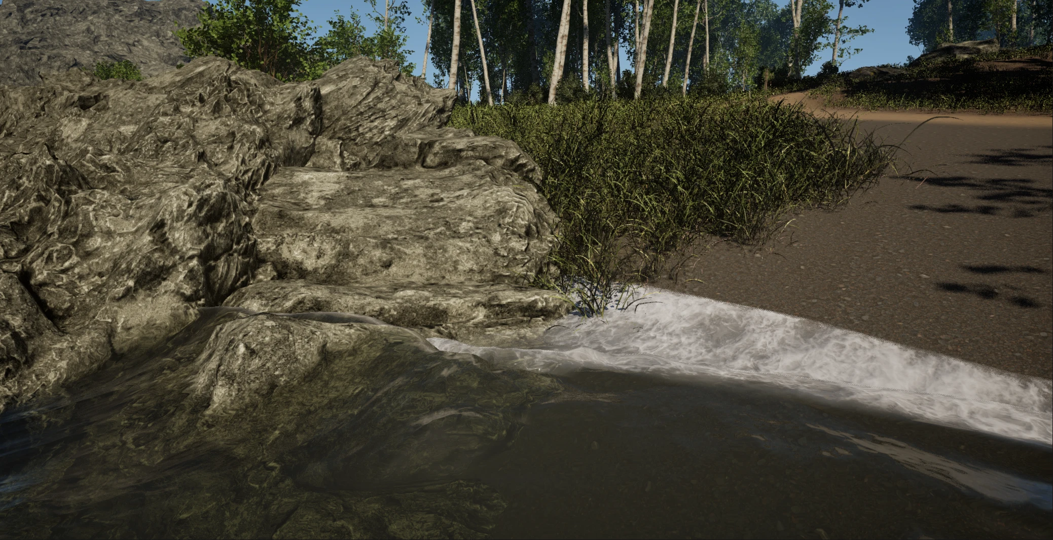 Water in the Lit view